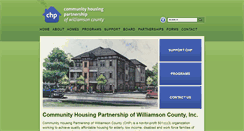 Desktop Screenshot of communityhousingpartnershipwc.org